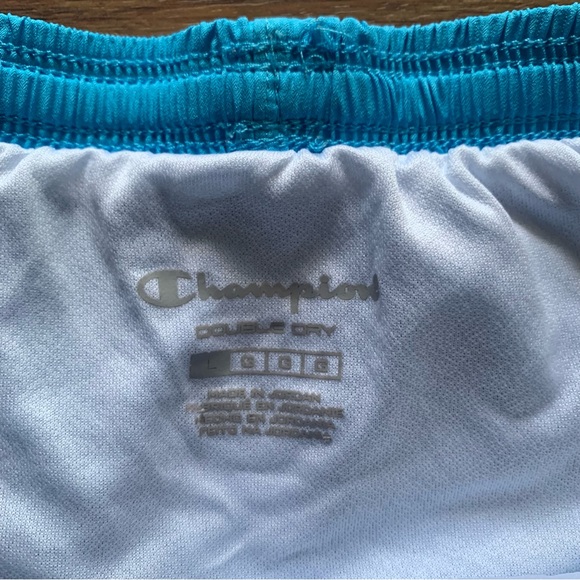 Champion w’s large shorts - blue and white - Picture 2 of 3
